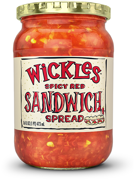 Wickles Spicy Red Sandwich Spread, 16oz