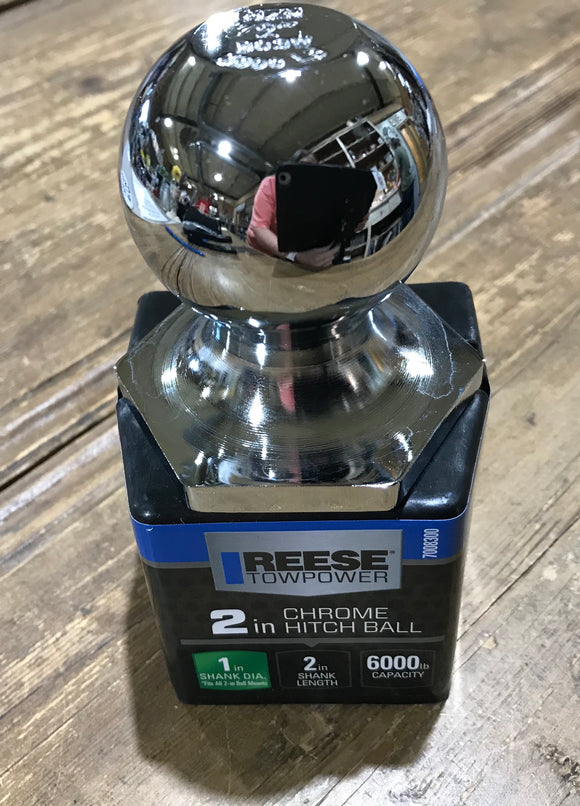 Reese Hitch Ball, 2”