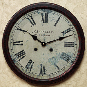 Vintage Clock, 13”