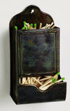 Match Holder Antique Brass Vintage