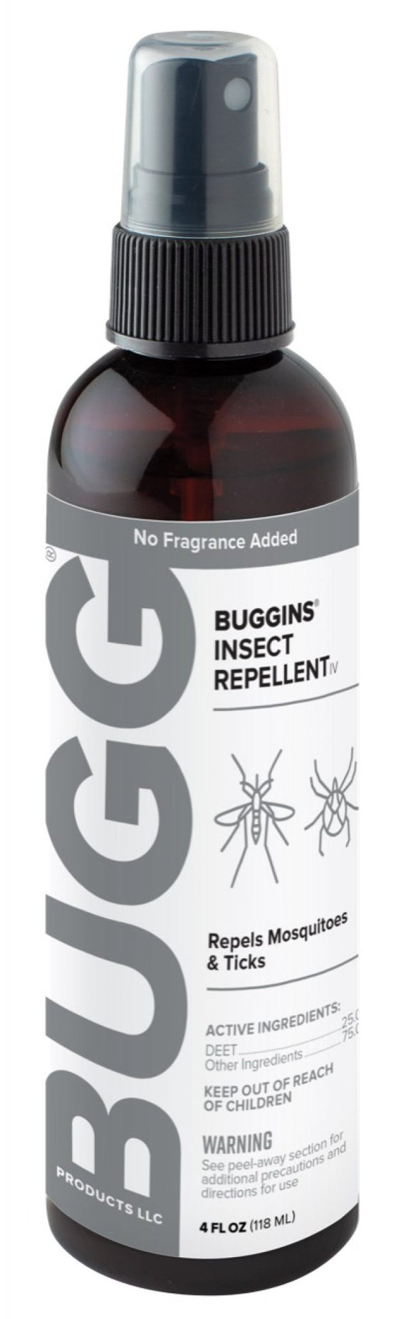 Buggins Insect Repellent IV Fragrance Free