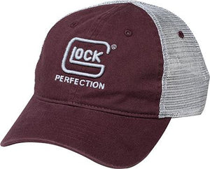 Glock Maroon Relaxed Mesh Hat