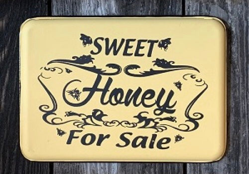 Sign, Sweet Honey For Sale, Metal