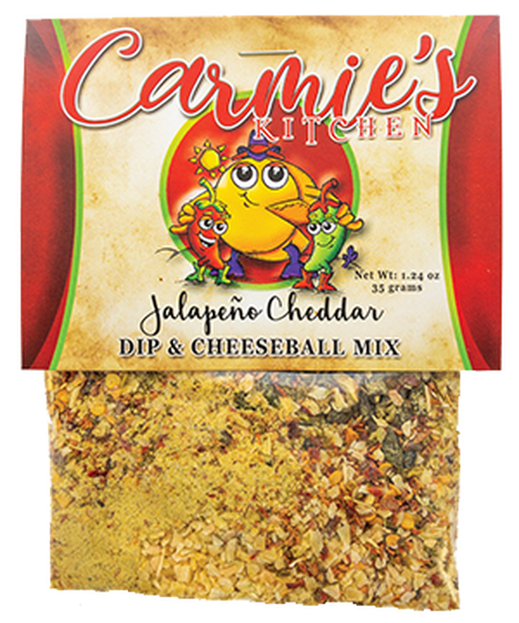 Carmie’s Jalapeño Cheddar Dip & Cheeseball Mix