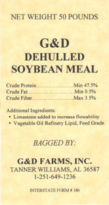 G&D Soybean Meal, 50lb