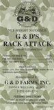 G&D Rack Attack, 50lb