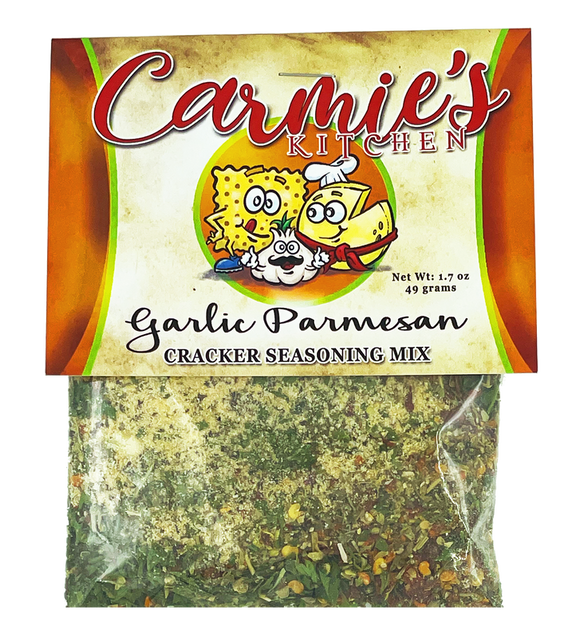 Carmie’s Garlic Parmesan Cracker Seasoning Mix