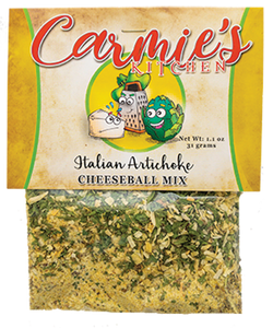 Carmie’s Italian Artichoke Cheeseball Mix
