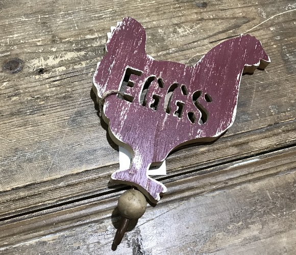 Wall Hook with Hen Design