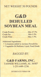 G&D Soybean Meal, BULK