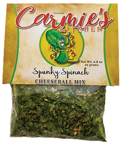 Carmie’s Spunky Spinach Cheeseball Mix