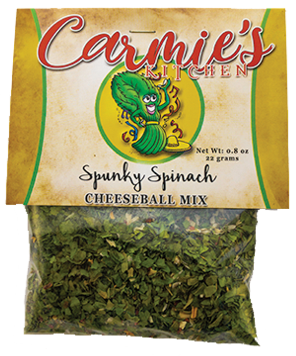 Carmie’s Spunky Spinach Cheeseball Mix