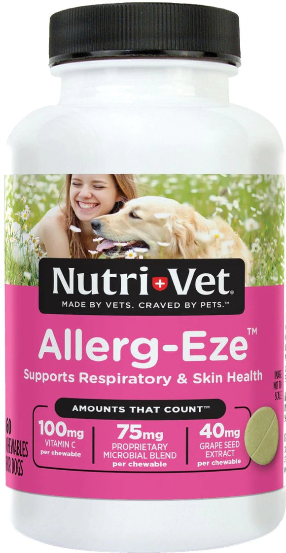 Allerg-Eze Chewables for Dogs, 60ct