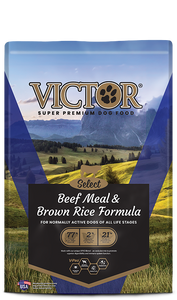 Victor Select Beef & Brown Rice Dog Food, 40lb