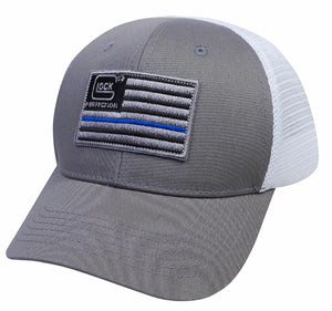 Glock Blue Line Flag Hat