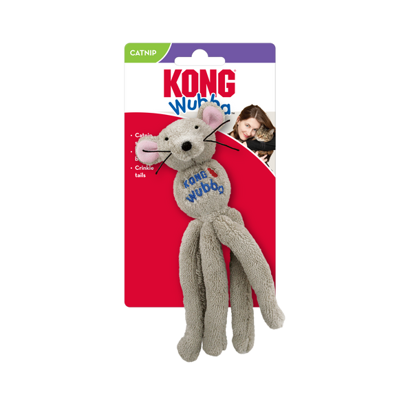 KONG Wubba Mouse Cat Toy