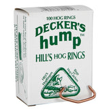 Pig & Hog Hill's Hump Rings, 100ct