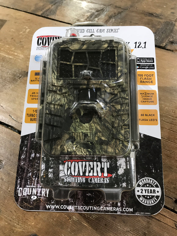 Covert - Code Black 12.1 AT&T Certified Wireless Trail/Game Camera