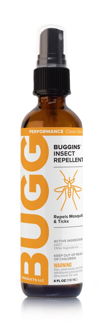 Buggins Repellant, Mosquito & Tick, 4 fl oz
