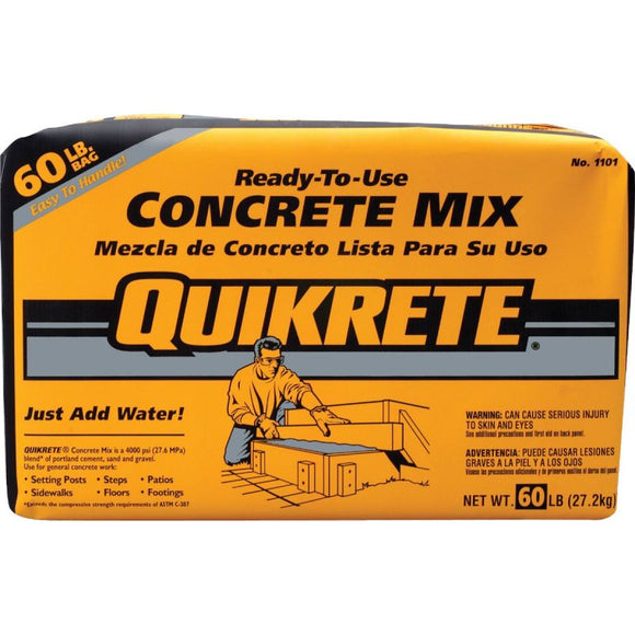 Quikrete Concrete Mix, 60lb