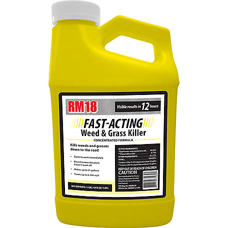 RM18 FAST-ACTING Weed & Grass Killer