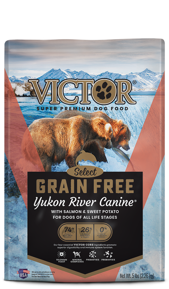 Victor Select Grain Free Yukon River Canine, 30lb