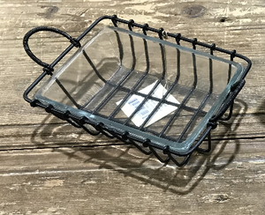 Wire Soap Dish, Black