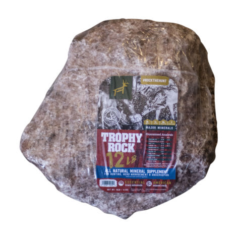 Trophy Rock All Natural Deer Mineral Lick, 12lb